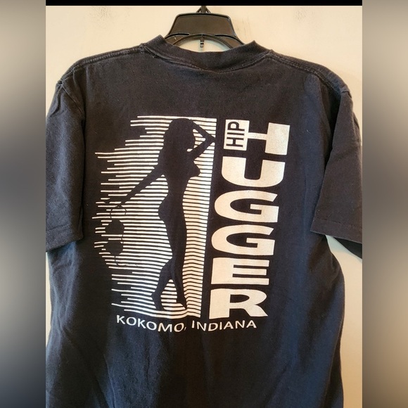 Vtg hip Hugger strip club shirt kokomo Indiana size mens large - Picture 7 of 7